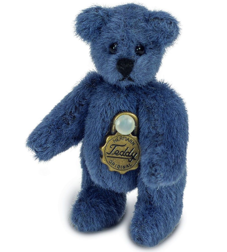 Teddy Hermann Mini Teddy blau 4 cm